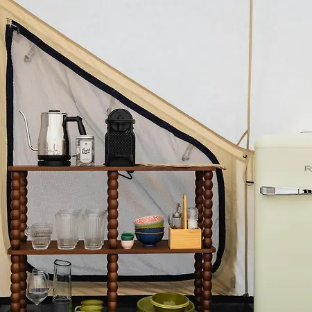 Hoeve De Binnenplaets - Glamping Tent Met Hottub * Schimmert