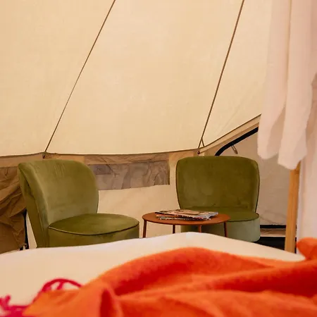 Hoeve De Binnenplaets - Glamping Tent Met Hottub Luxe tent *