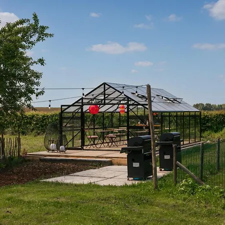 Hoeve De Binnenplaets - Glamping Tent Met Hottub Luxe tent *